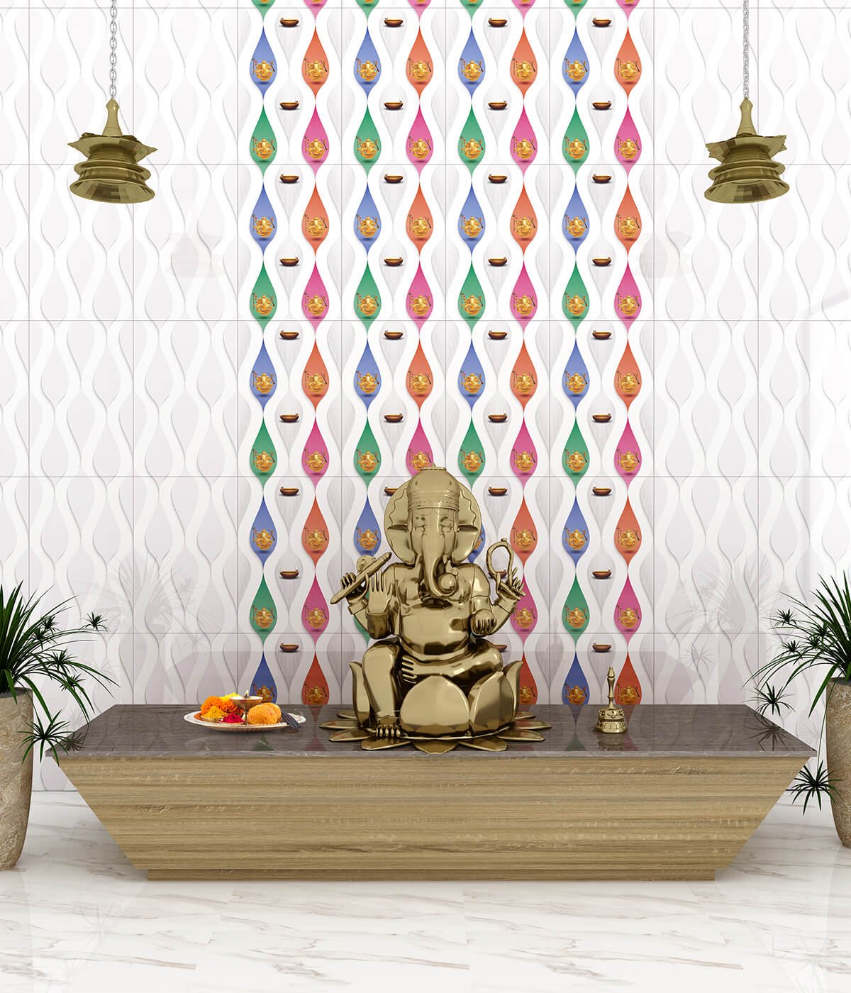 Pooja Wall Tiles